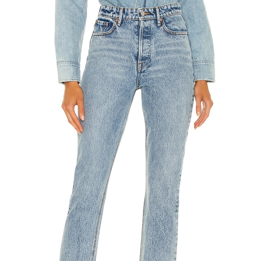 GRLFRND Karolina High Rise Straight Crop